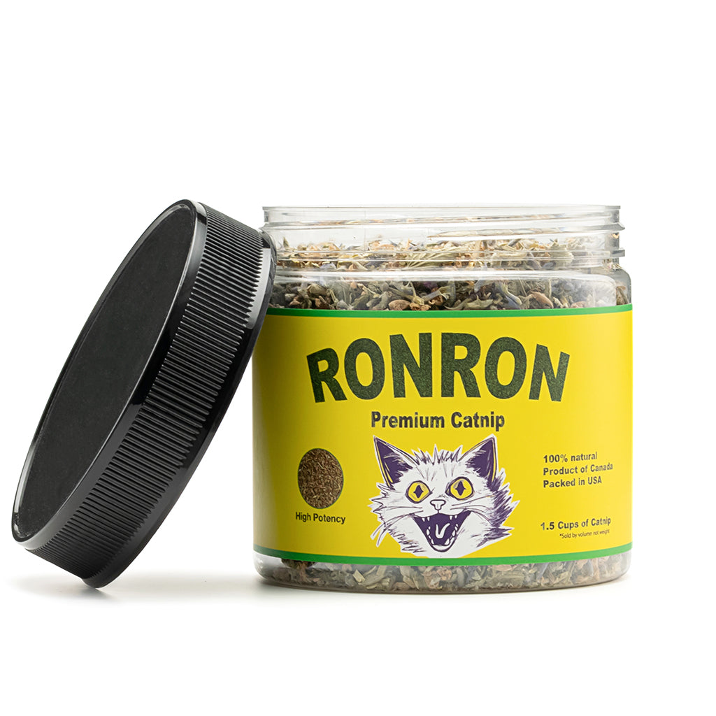 RonRon Premium Catnip Freshly Harvested Canada Grown Packed in USA